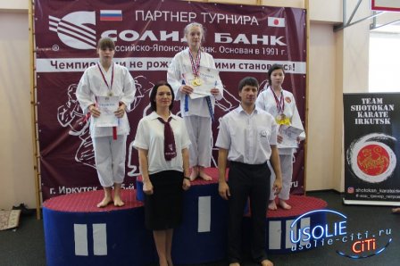 Усольские каратисты клуба "Ритм" завоевали девять медалей