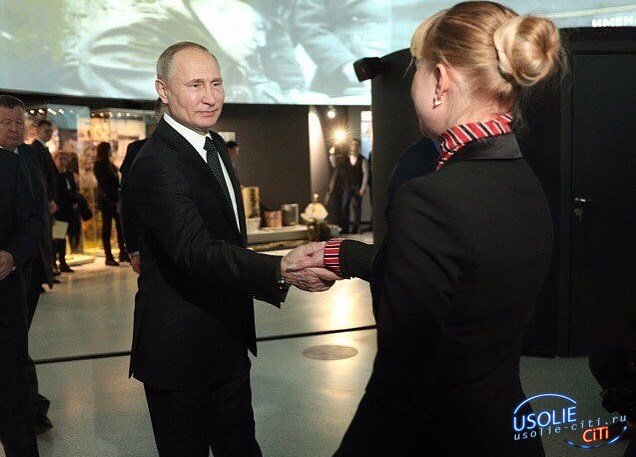Усольчанка Нина Торопкина встретилась с президентом России