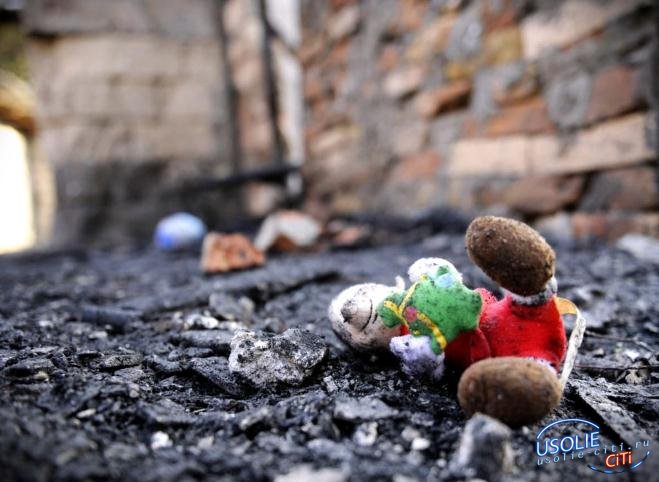 В Мишелевке пятилетний ребенок, оставшись дома один, погиб при пожаре