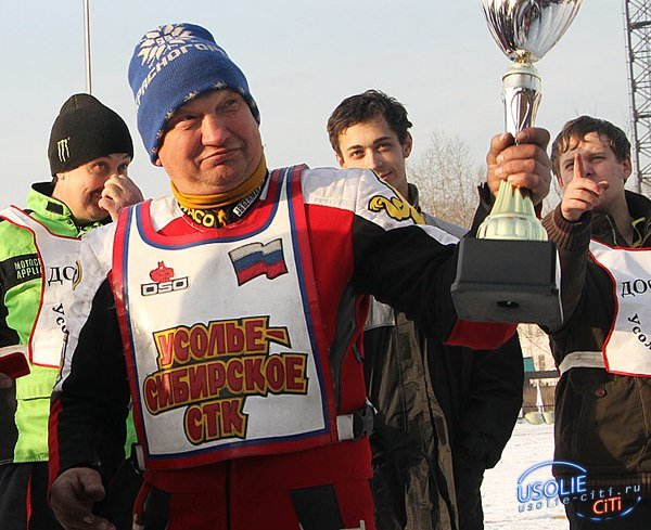 Усольчанин Юрий Поликарпов стал победителем гонок по спидвею в Бурятии