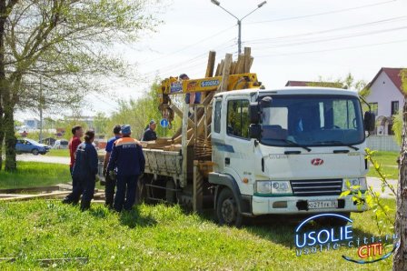 В Усолье теплоэнергетики приступили к ремонту тепловых сетей на Комсомольском проспекте