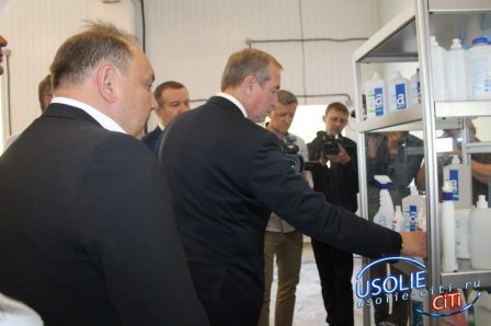 В Усолье официально запущено производство "СмартСинтез"