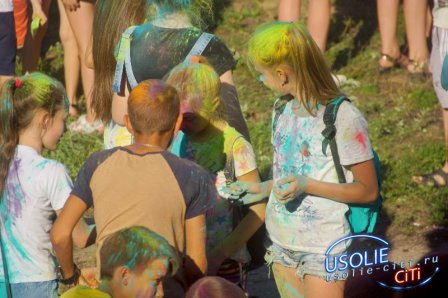 Фотоотчет. Фестиваль красок в Усолье - 2018
