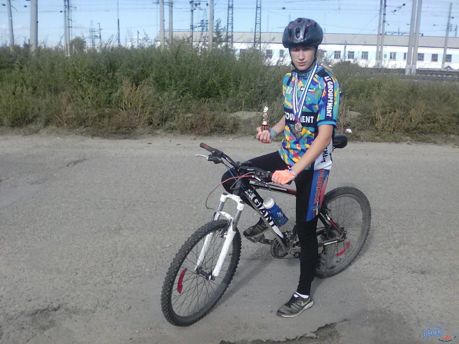 Жанна Шмакова из Белореченского завоевала медаль на велогонке