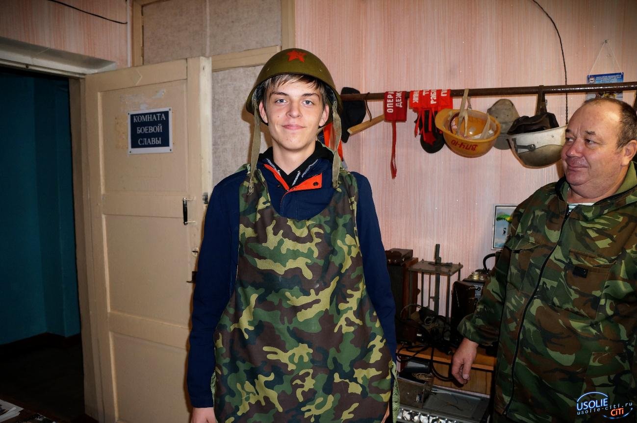 Усольские школьники прошли устные занятия по стрелковой подготовке