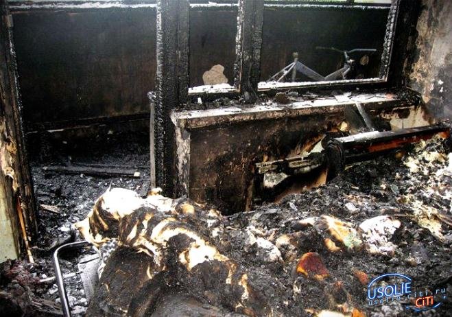 Трагедия в Усолье: На пожаре погиб 65-летний пенсионер