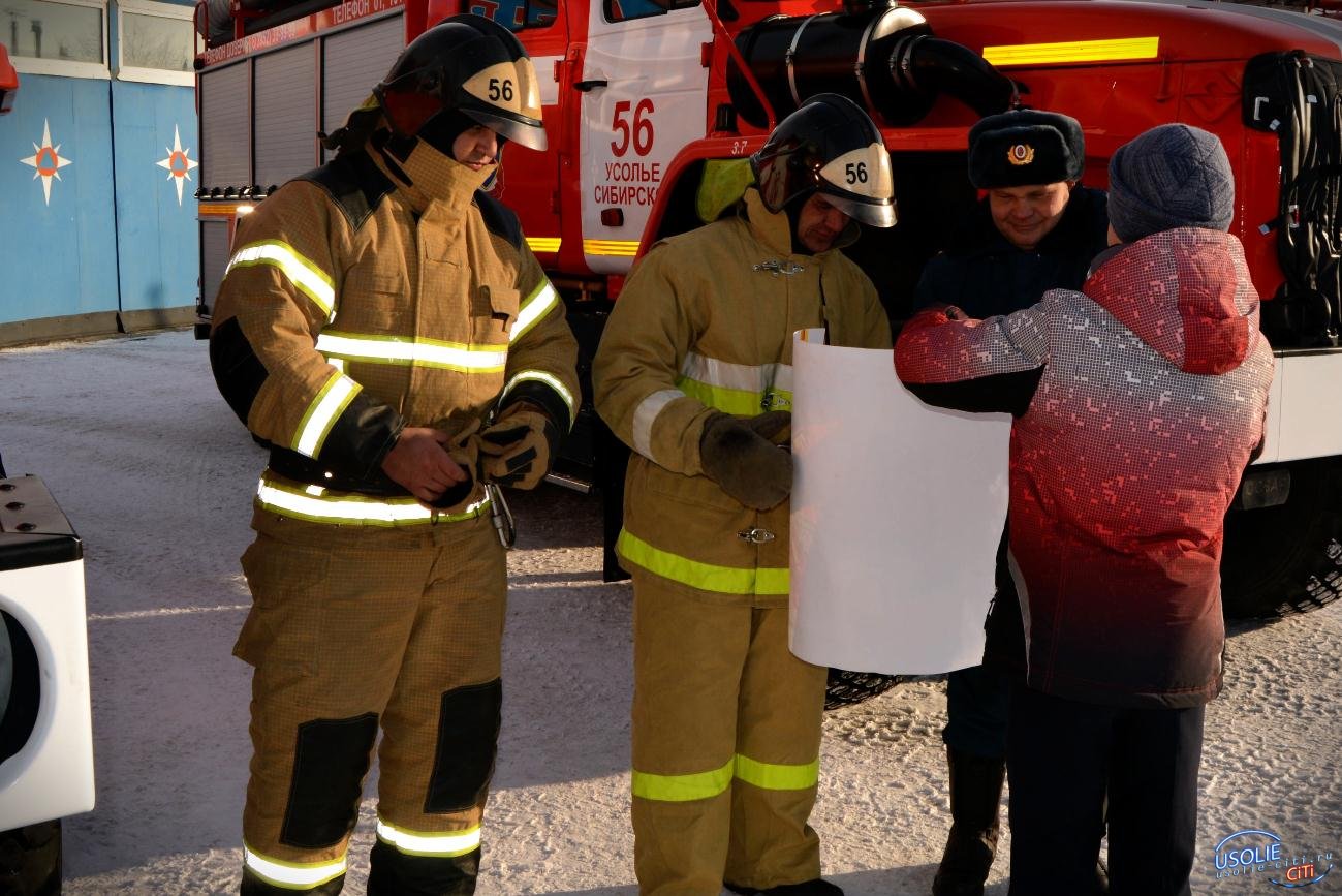 Усольские пожарные вышли в финал всероссийского конкурса