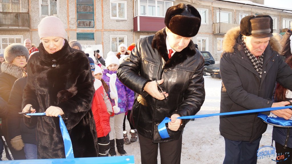 В селе Новожилкино открыли современный хоккейный корт
