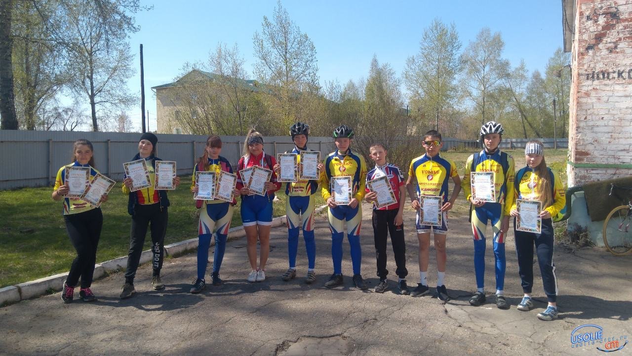 Усольские велосипедисты взяли золото областных соревнований
