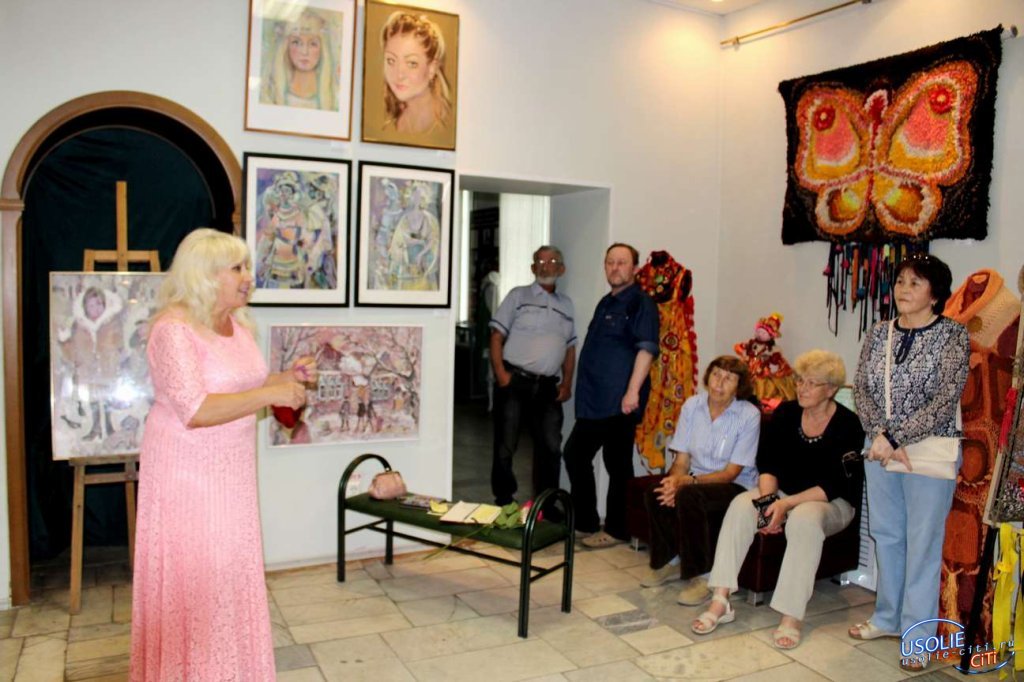 Праздник Ирины Быргазовой в усольском музее в честь юбилей города