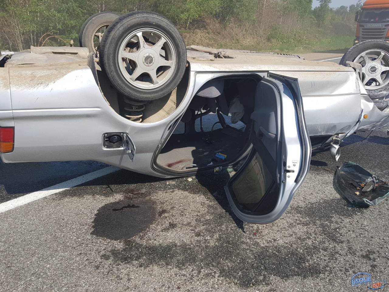 Трагедия: Усольчанин, находясь за рулем чужого автомобиля, впал в кому  и врезался в бензовоз