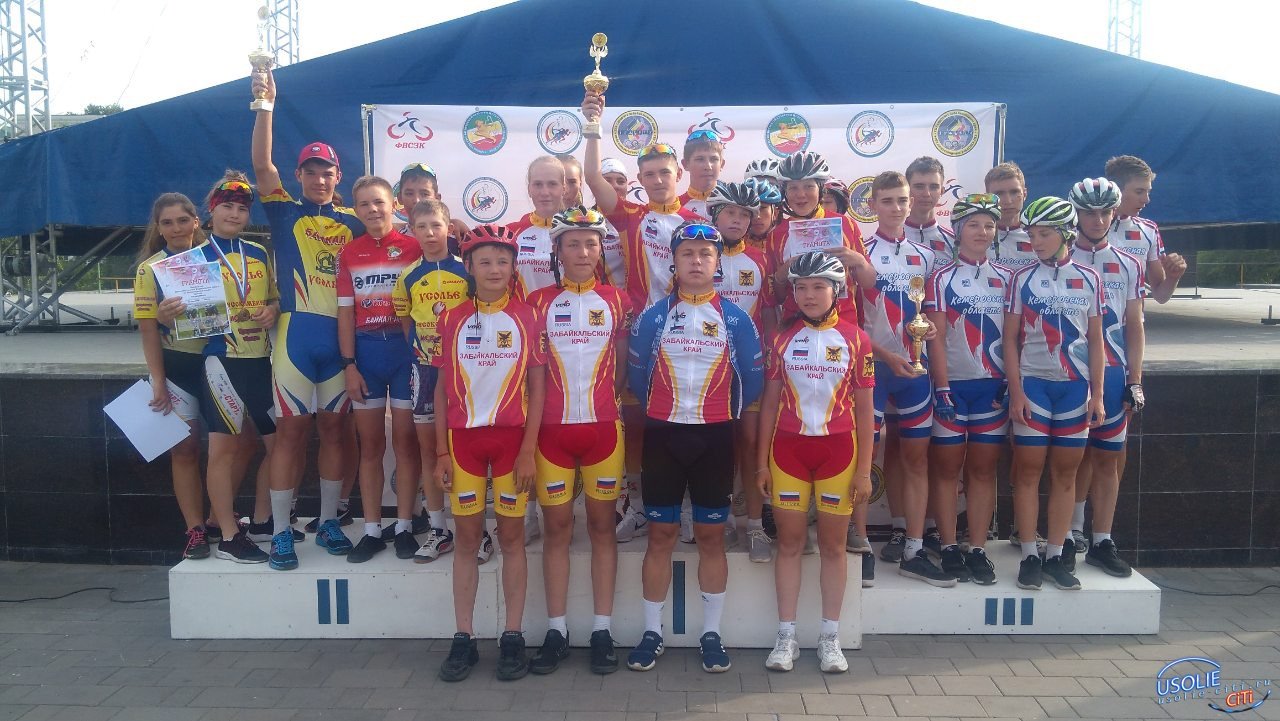 Усольские велогонщики продолжают пополнять копилку сборной команды Иркутской области медалями разного достоинства