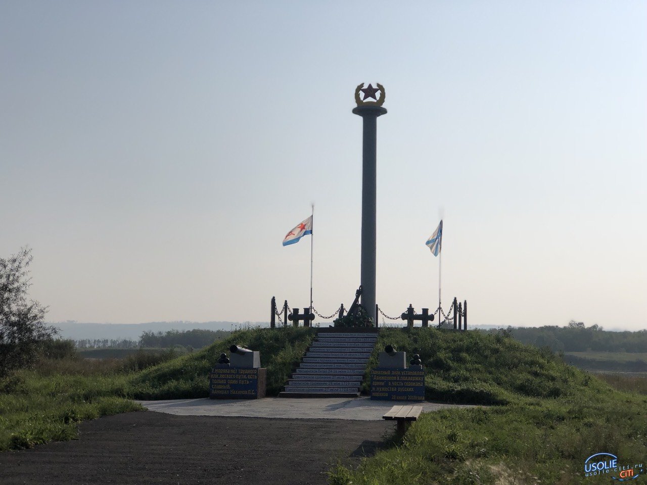Новые элементы добавлены на усольский памятник морякам