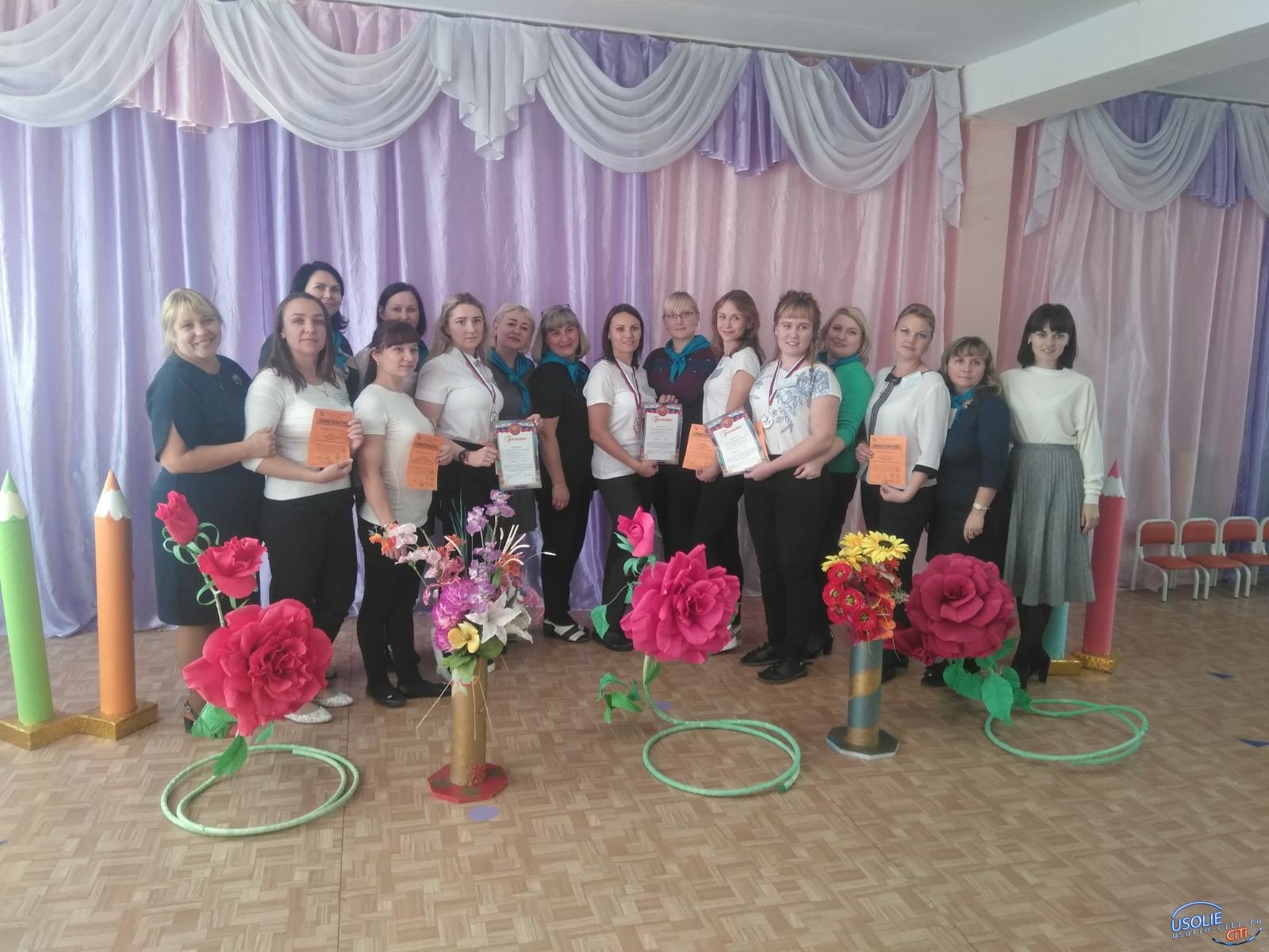 Марина Спиридонова стала лучшим воспитателем Усольского района