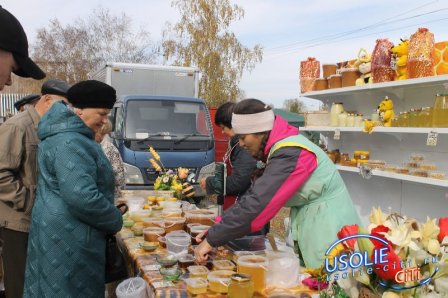 Усольский пчелоцентр - лучший мед. Участник выставки "Покупай Усольское"