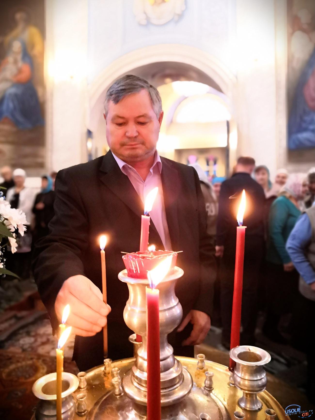 Митрополит Иркутский и Ангарский Вадим посетил храм в Усольском районе