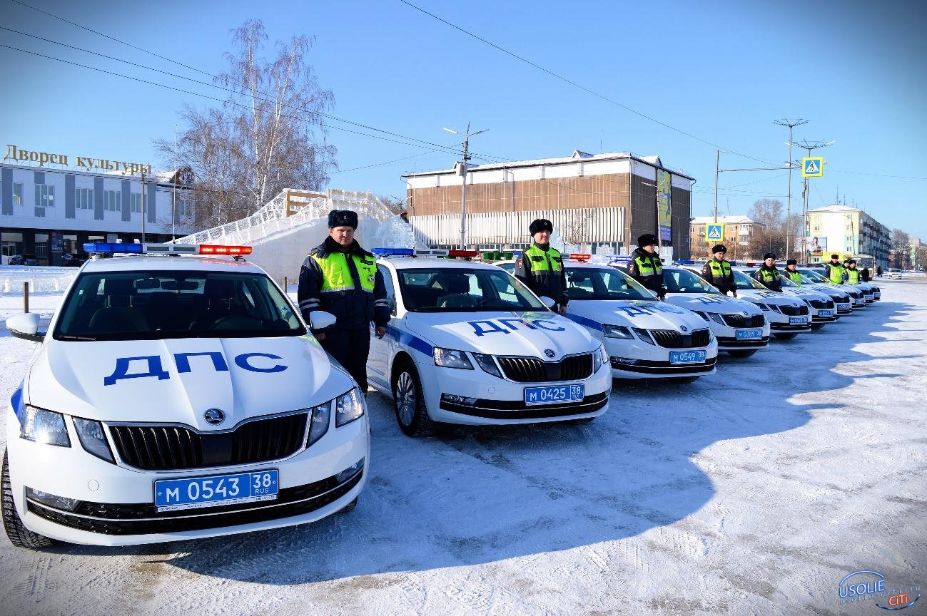  Новенькие иномарки усольских полицейских разгоняются до 233 км/ч
