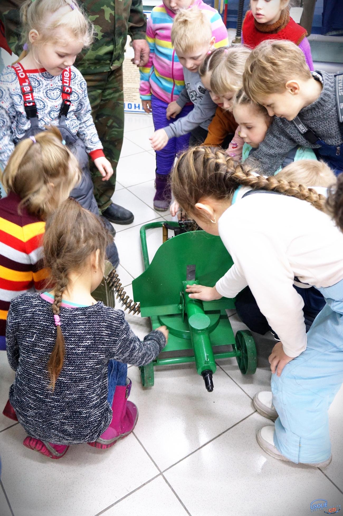  Воспитанники детского сада № 8 посетили Усольский индустриальный техникум
