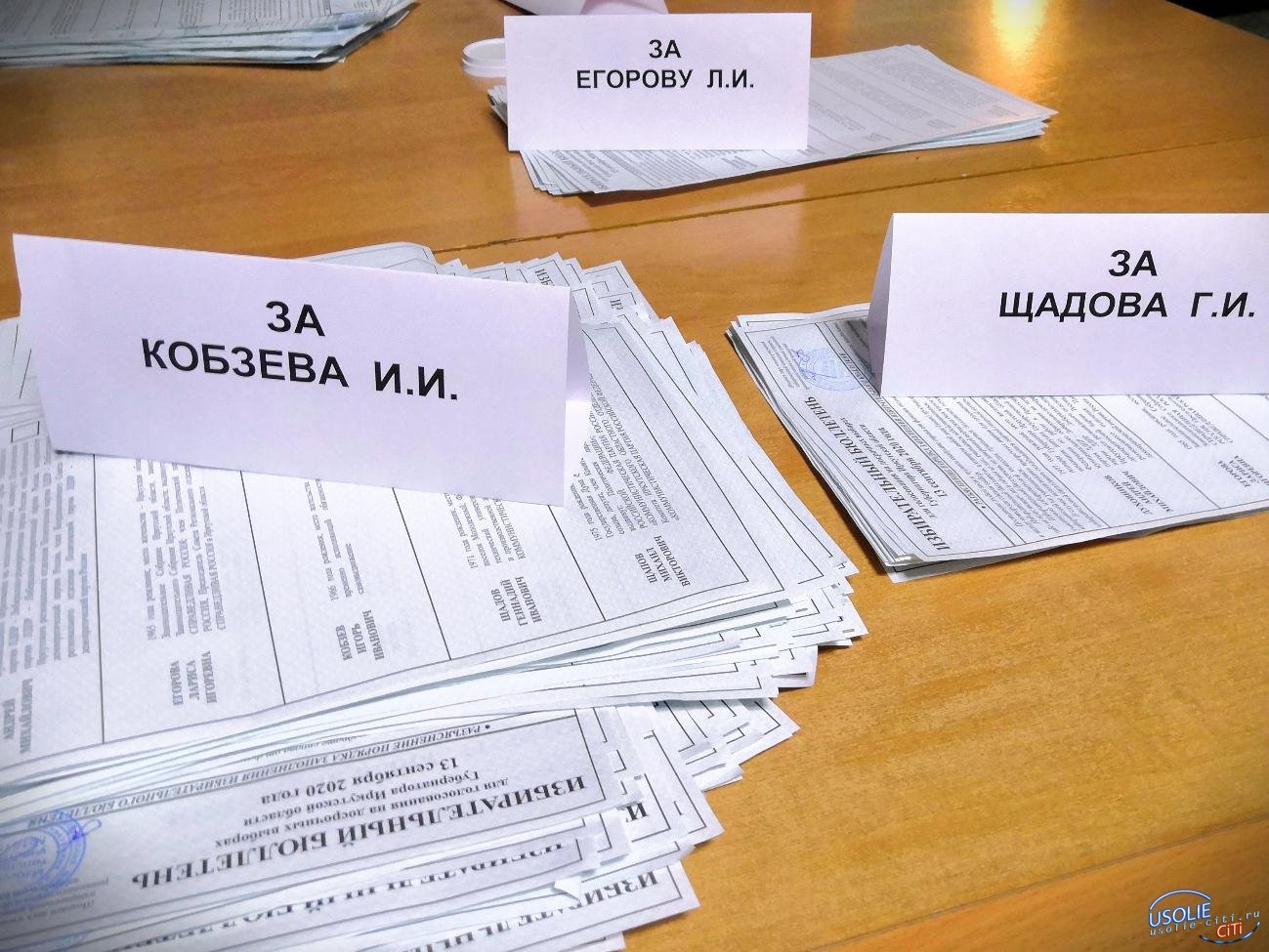  13 600: Усолье проголосовало за Игоря Кобзева