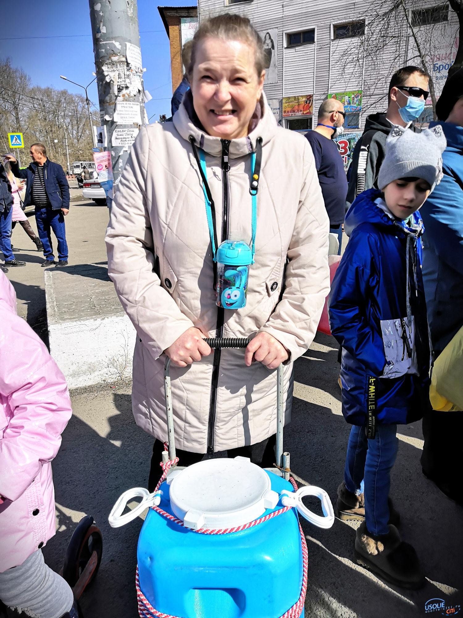 Из Иркутска в Усолье завезли питьевую воду