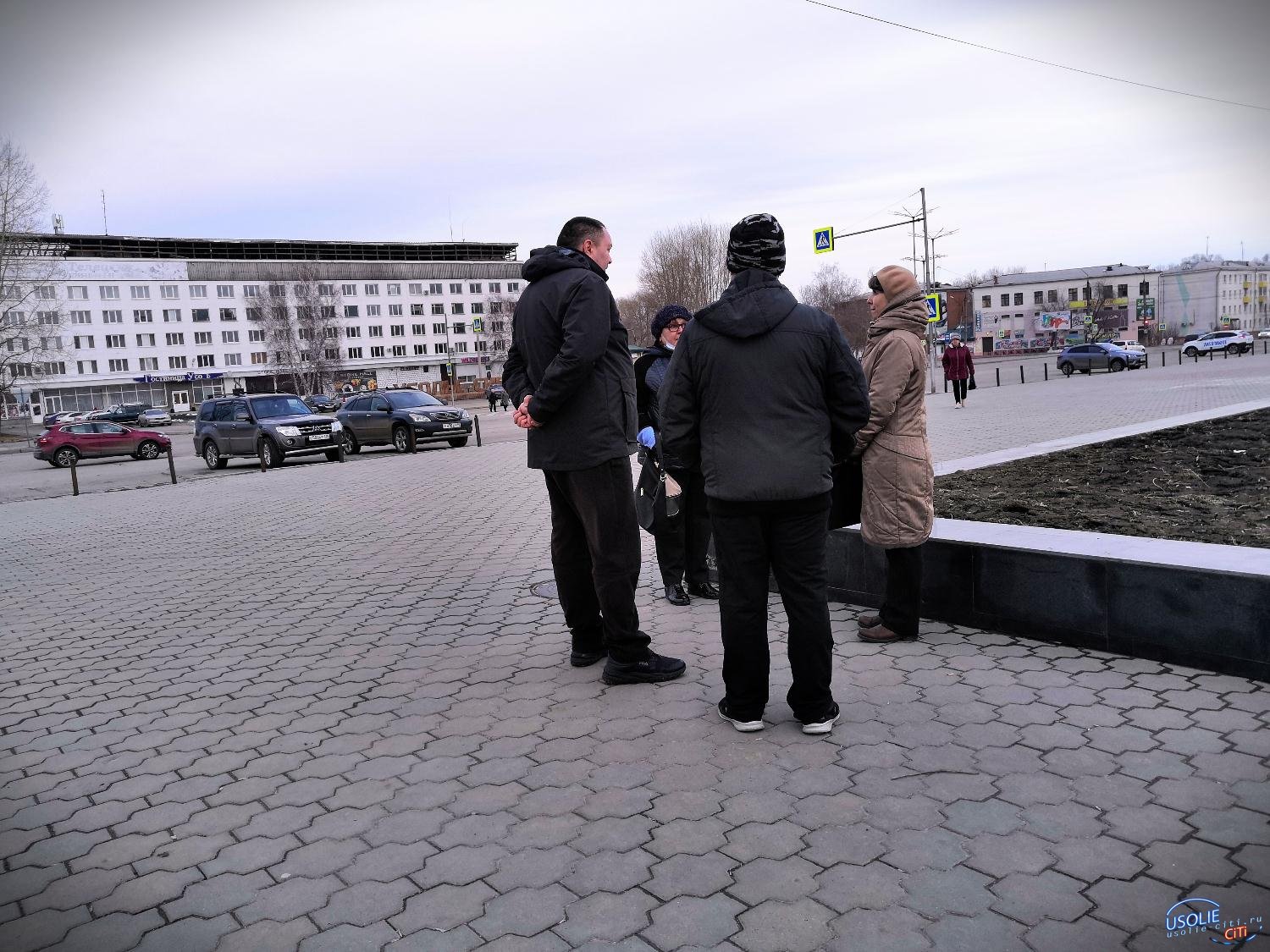 Всего четыре жителя Усолья вышли в поддержку Алексея Навального