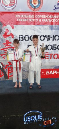 Усольские каратисты СК "Ритм" завоевали семь медалей