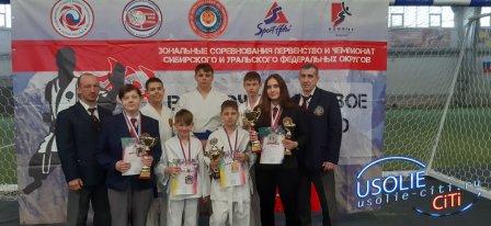 Усольские каратисты СК "Ритм" завоевали семь медалей