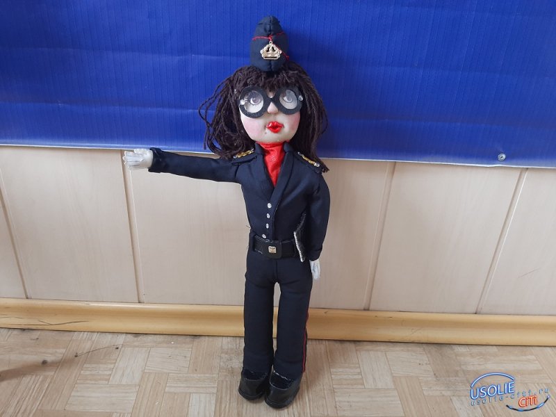 В Усолье подведены итоги местного этапа конкурса игрушек «Полицейский дядя Степа»