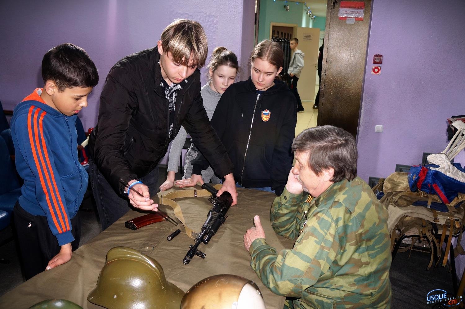 Белореченский лицей участвовал в военно-стратегической игре 