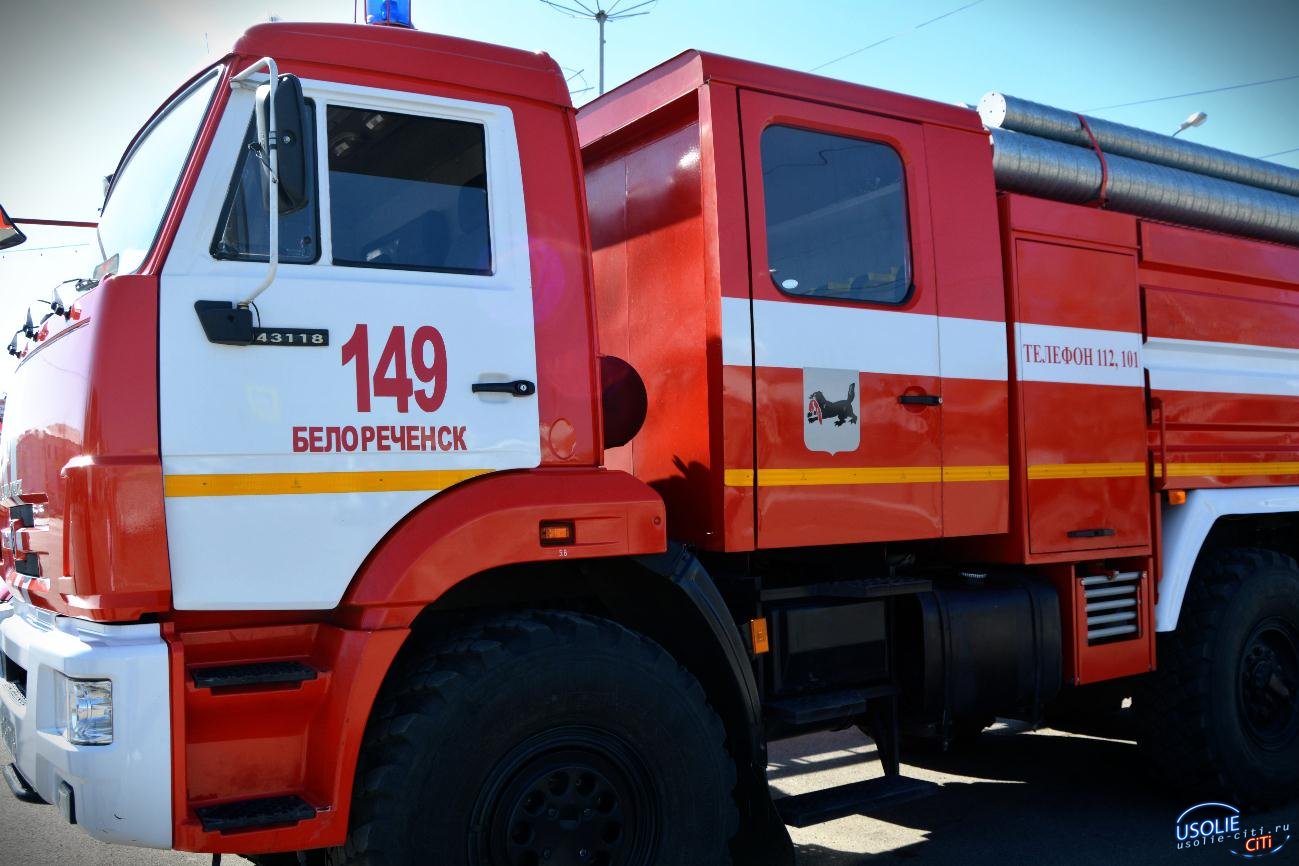 Крупный пожар в СНТ «Солнечное» в поселке Белореченский
