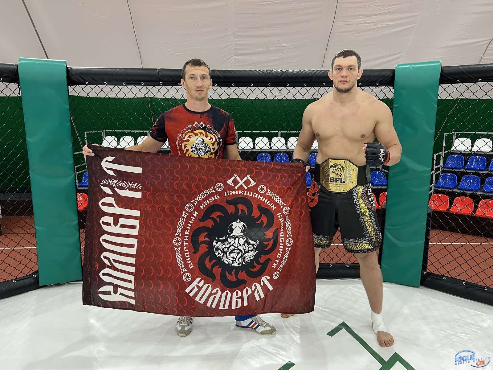 Усольчанин разыграл пояс чемпиона в главном бою вечера в Усть-Илимске