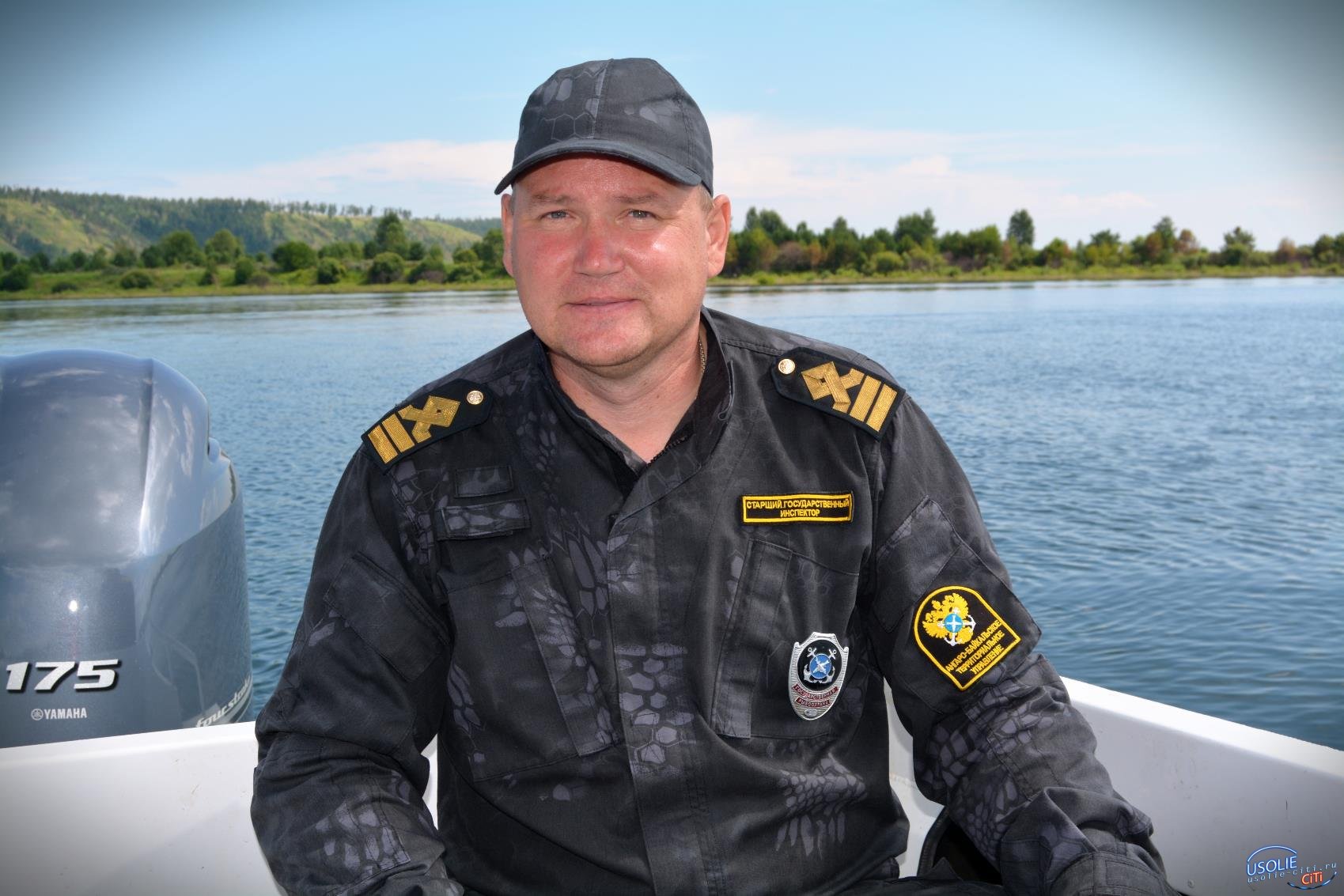 Сегодня день рождения отмечает начальник рыбнадзора Усолья Алексей Перепелкин