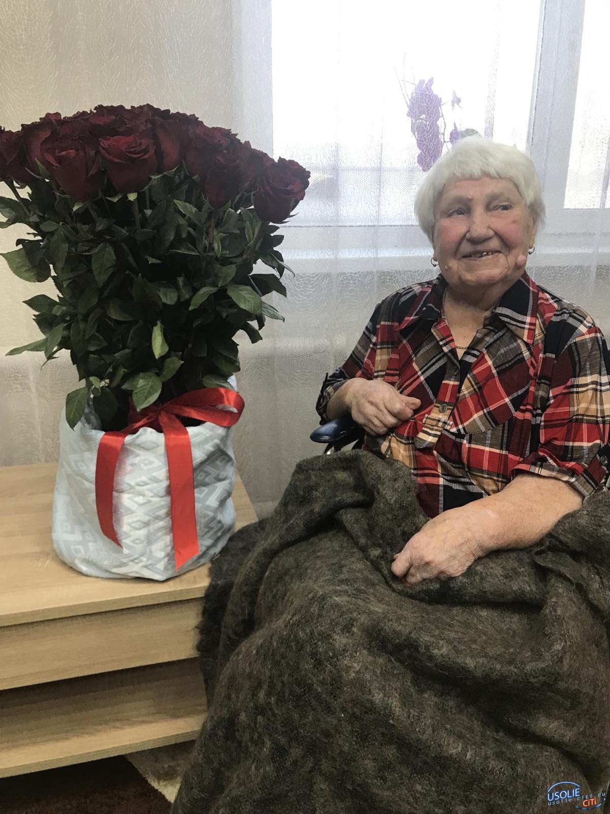 Жительница поселка Тельма отметила 90-летний юбилей