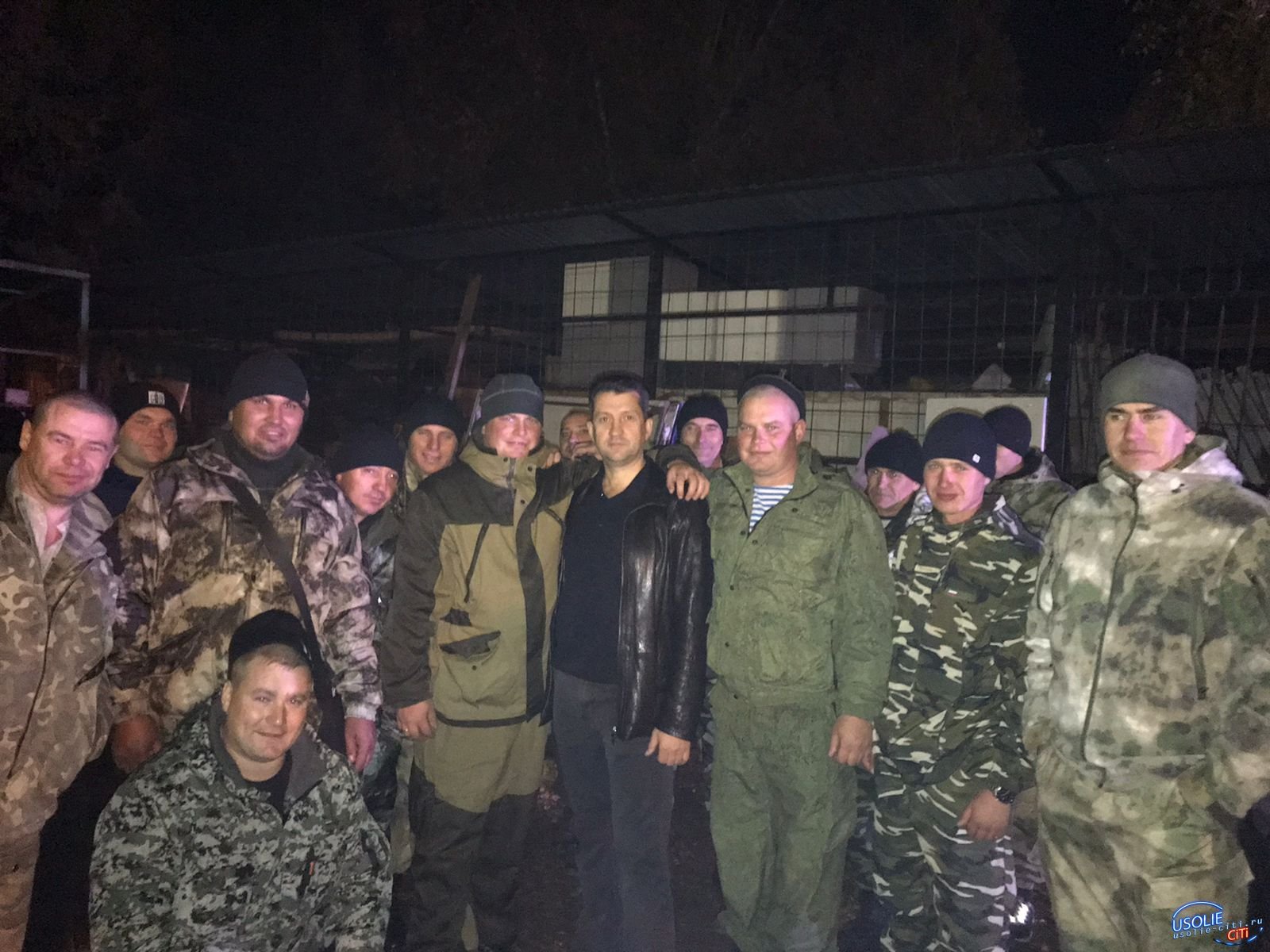 Усольских мобилизованных из Юрги отправили в Ростов