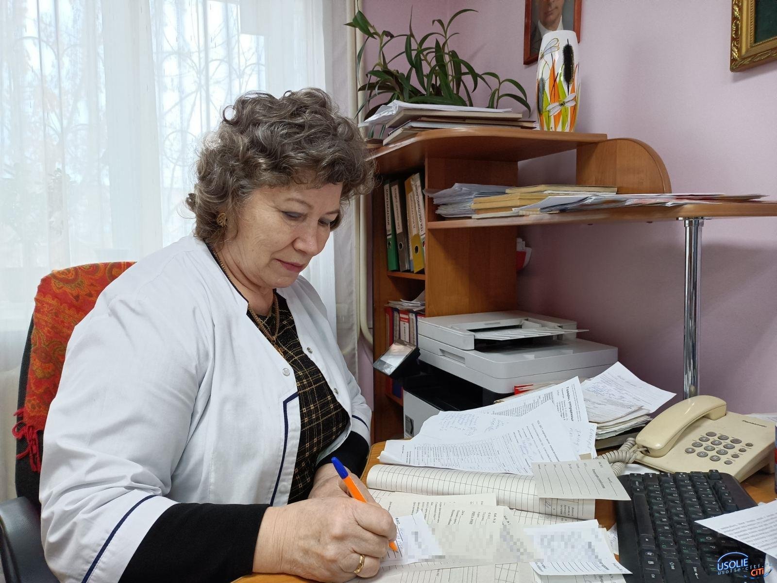 44 года в медицине. Усольчанка Ирина Лобода - ветеран здравоохранения
