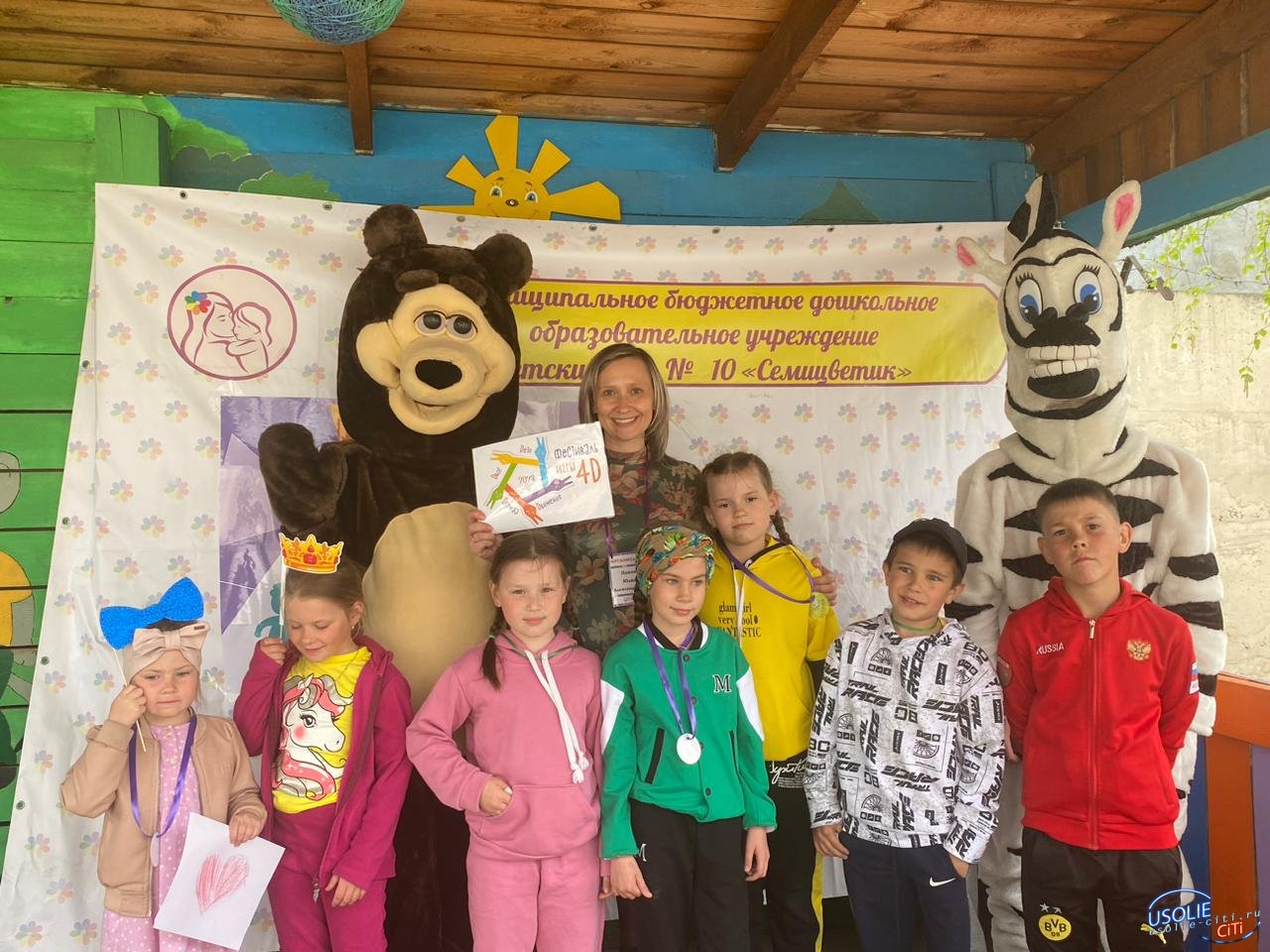 В детском саду «Семицветик» в Тельме прошел Всероссийский фестиваль