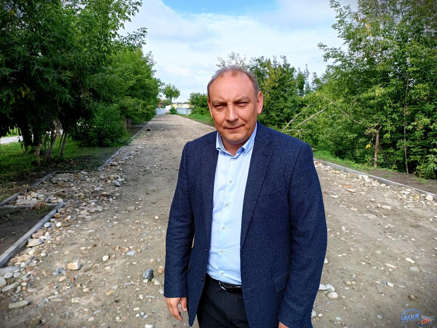 Мэр Усолья увидел новый облик Комсомольского проспекта