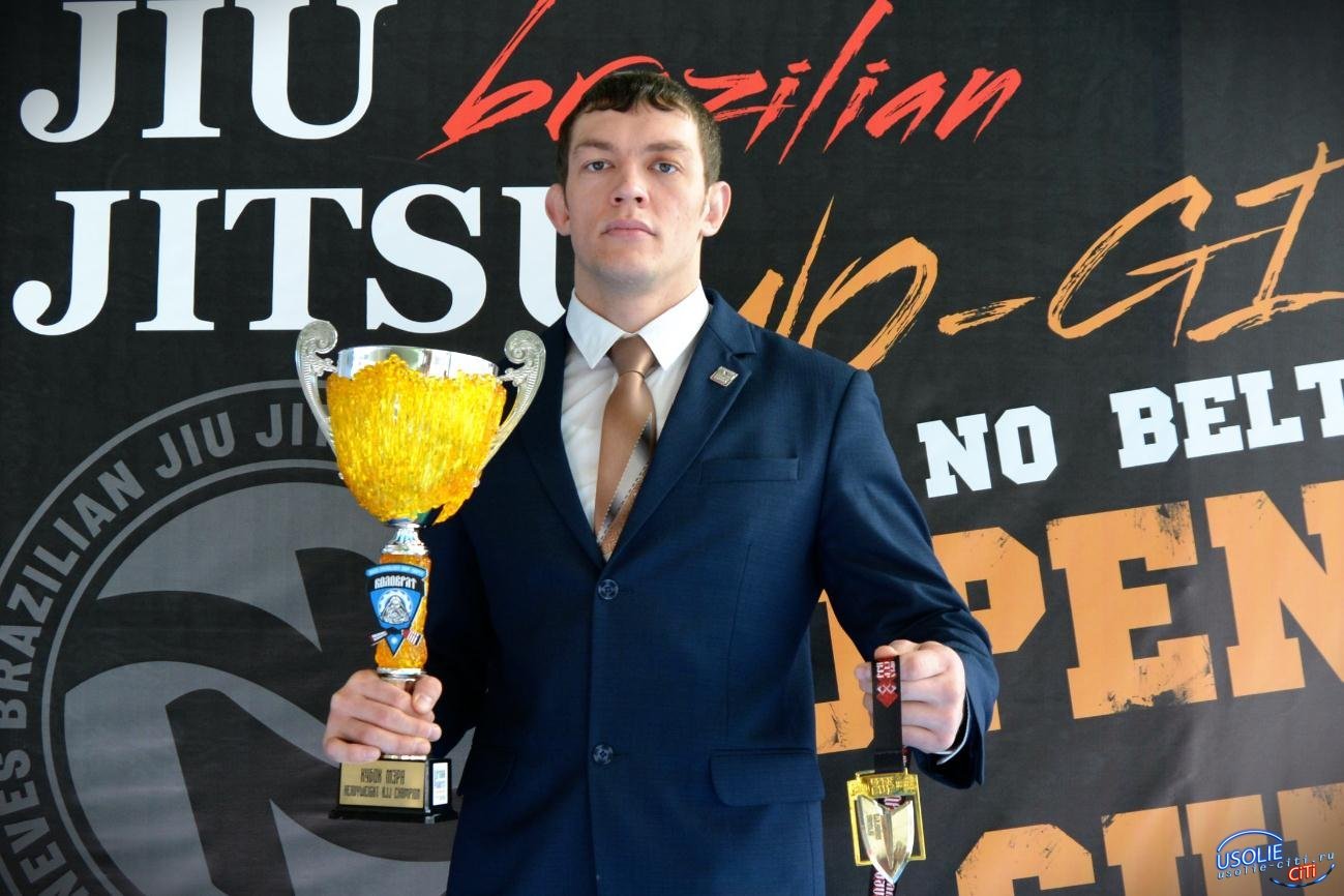 Усольский боец одержал победу на Международном турнире по грэпплингу