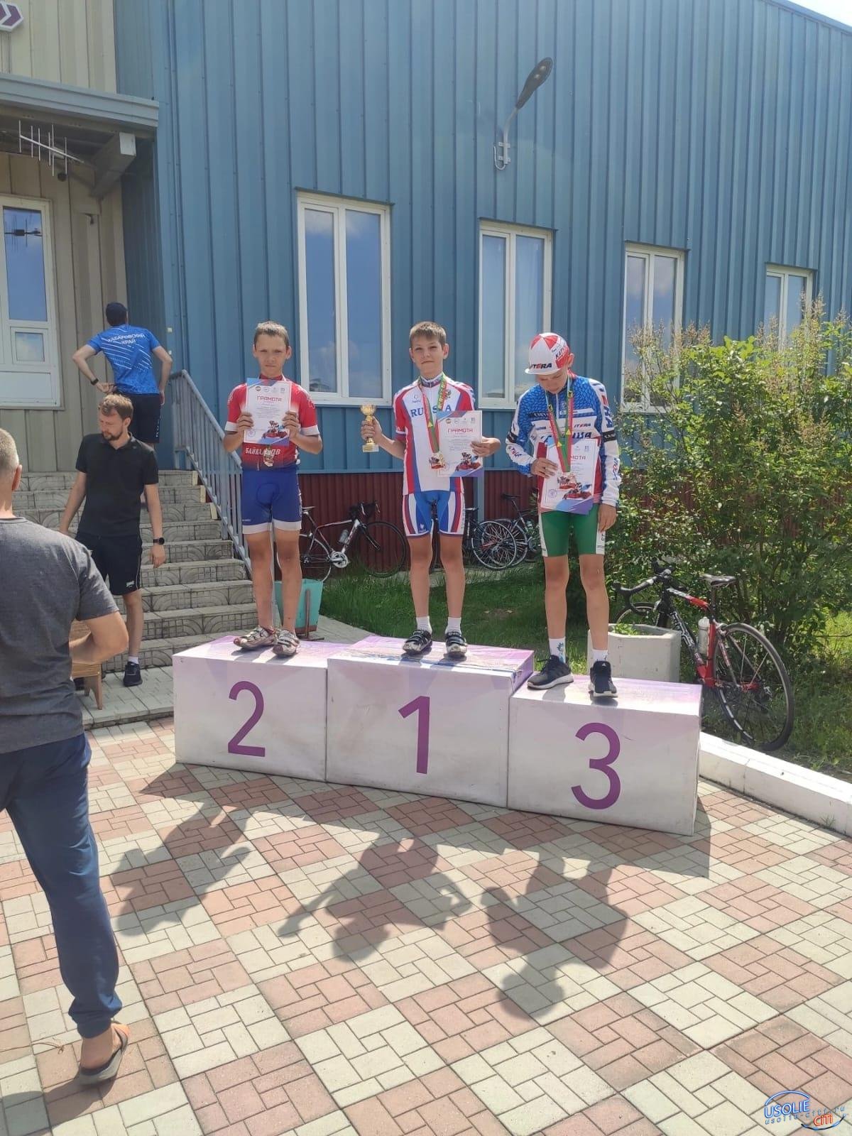 Никита Сумкин из Усольского района - победитель в многодневной велогонке!