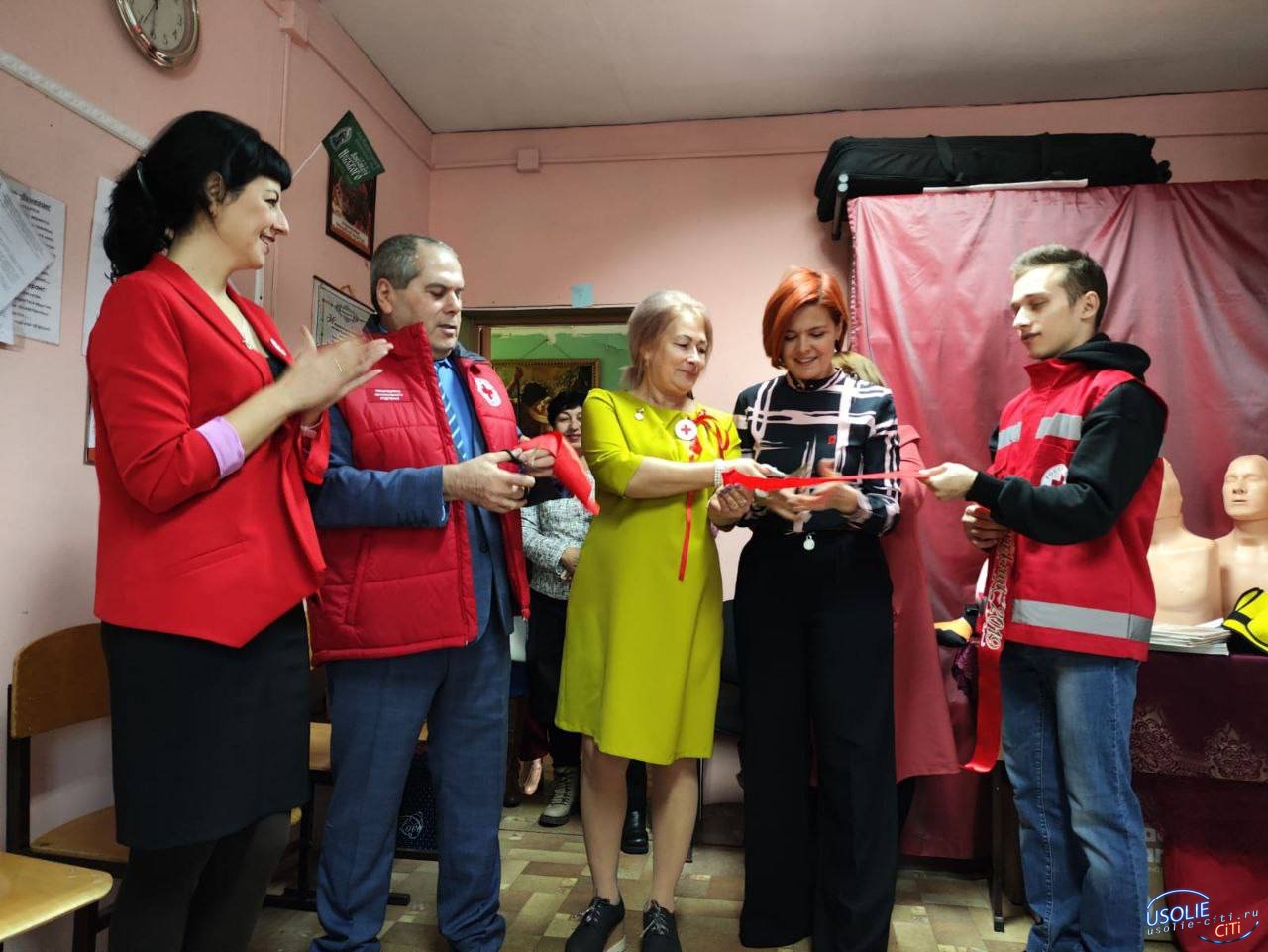 В Усолье-Сибирском открыли учебный центр Российского Красного Креста