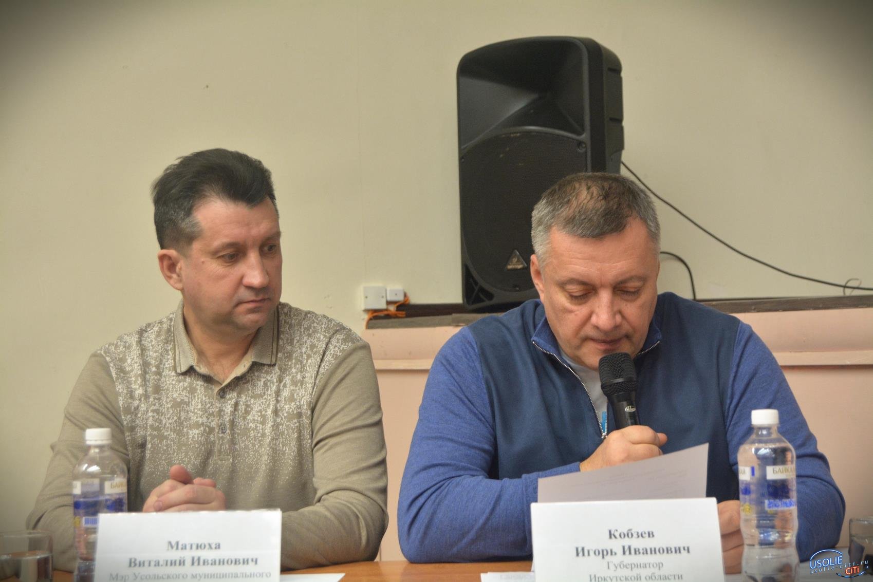 Турне губернатора по Усольскому району закончилось в Белореченском