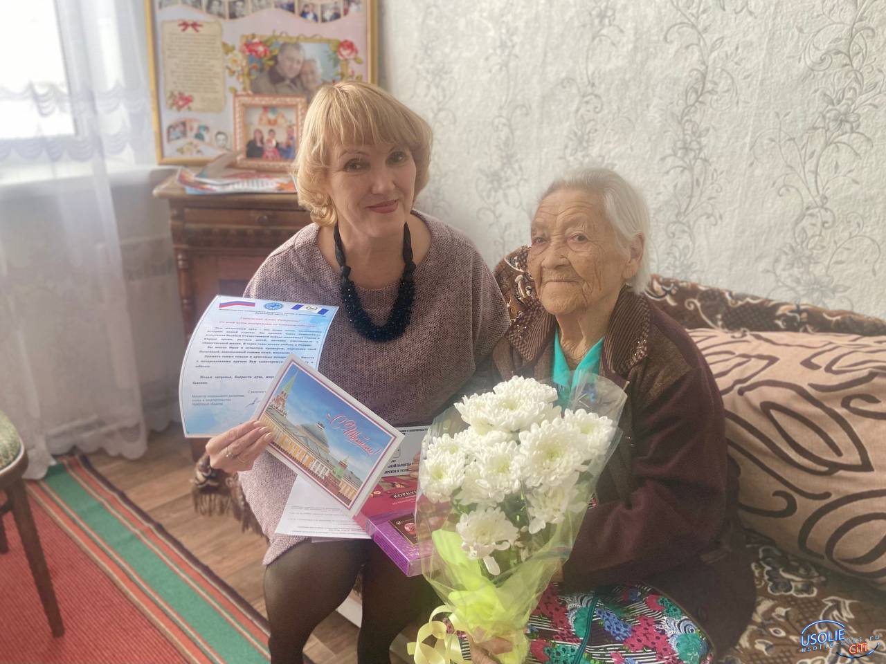 Душевное равновесие – главная составляющая здоровья и долголетия 105-летней усольчанки Агнии Бобруновой