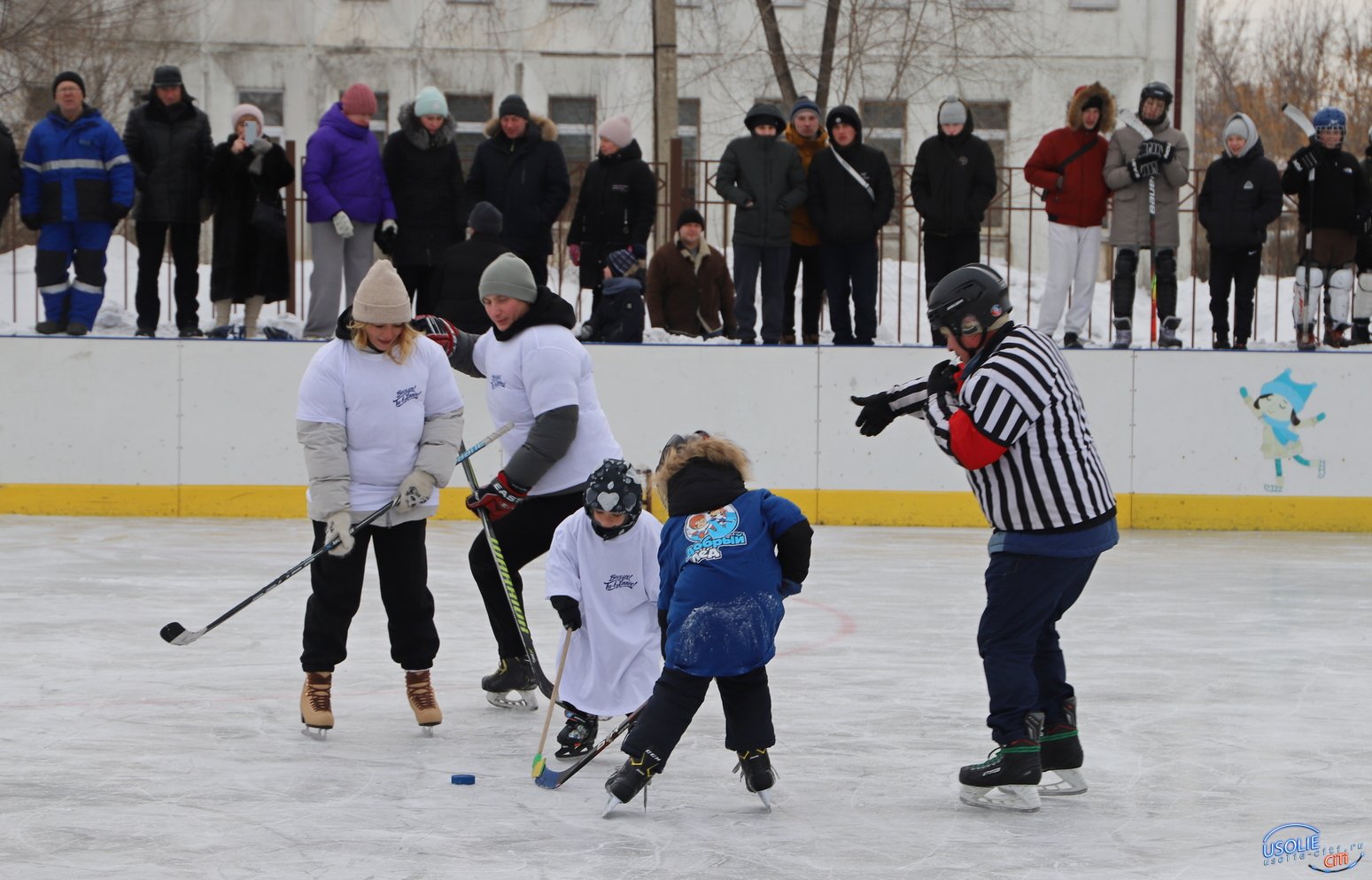 Люблю папу, маму и хоккей! Фестиваль в Усольском районе