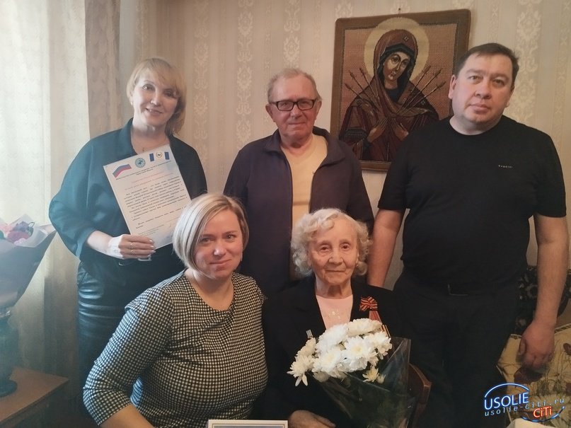 Активный образ жизни – секрет долголетия 95-летней жительницы Усолья Ольги Дмитриевны Гляудель