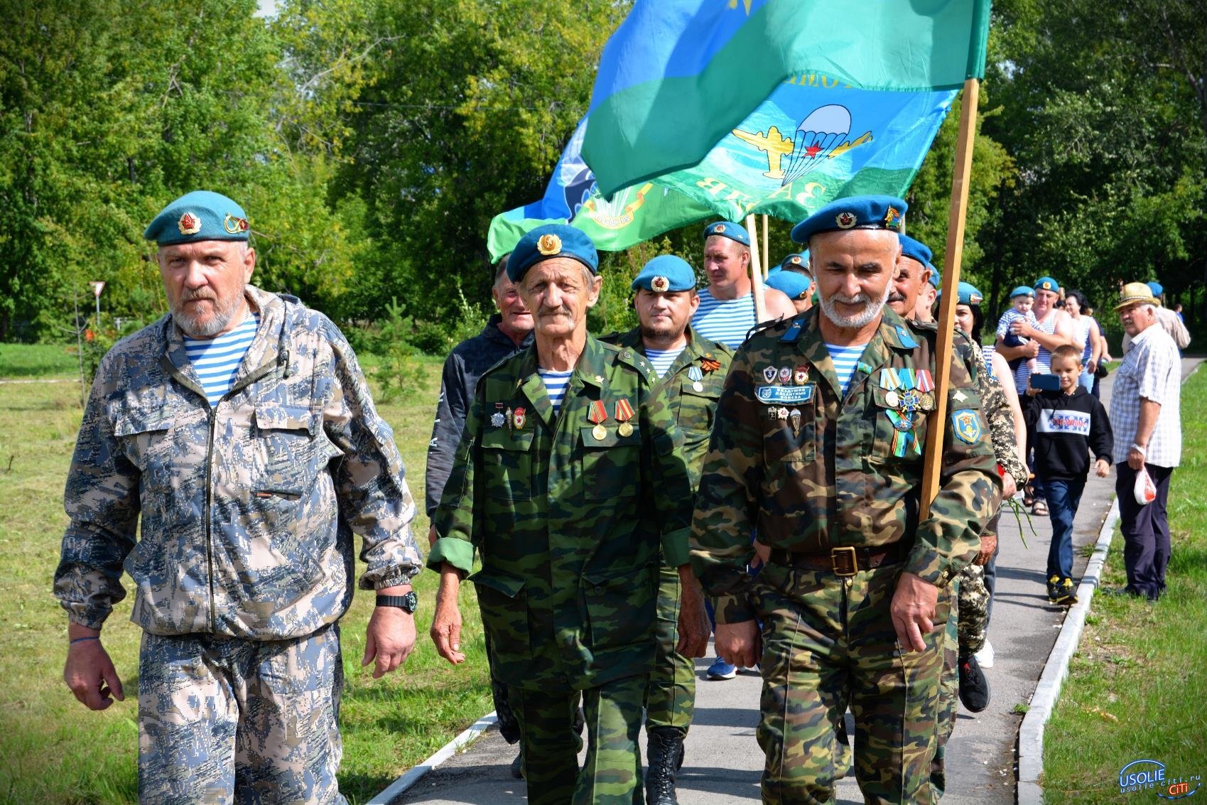 После полудня десантники начнут праздновать свой день в Усолье