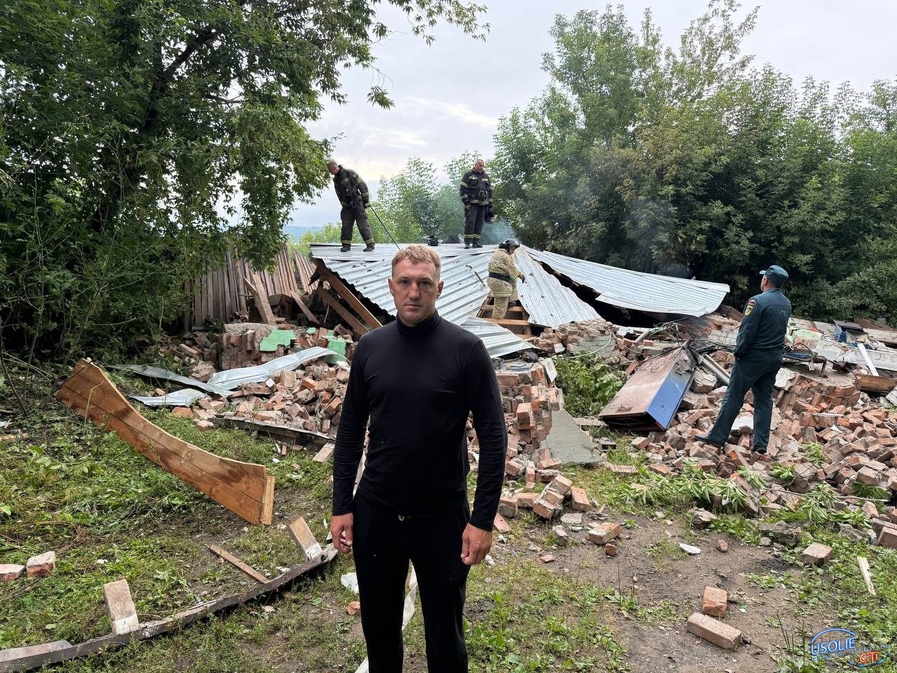 Бабах... Всё, что осталось от очистных в Усолье-Сибирском
