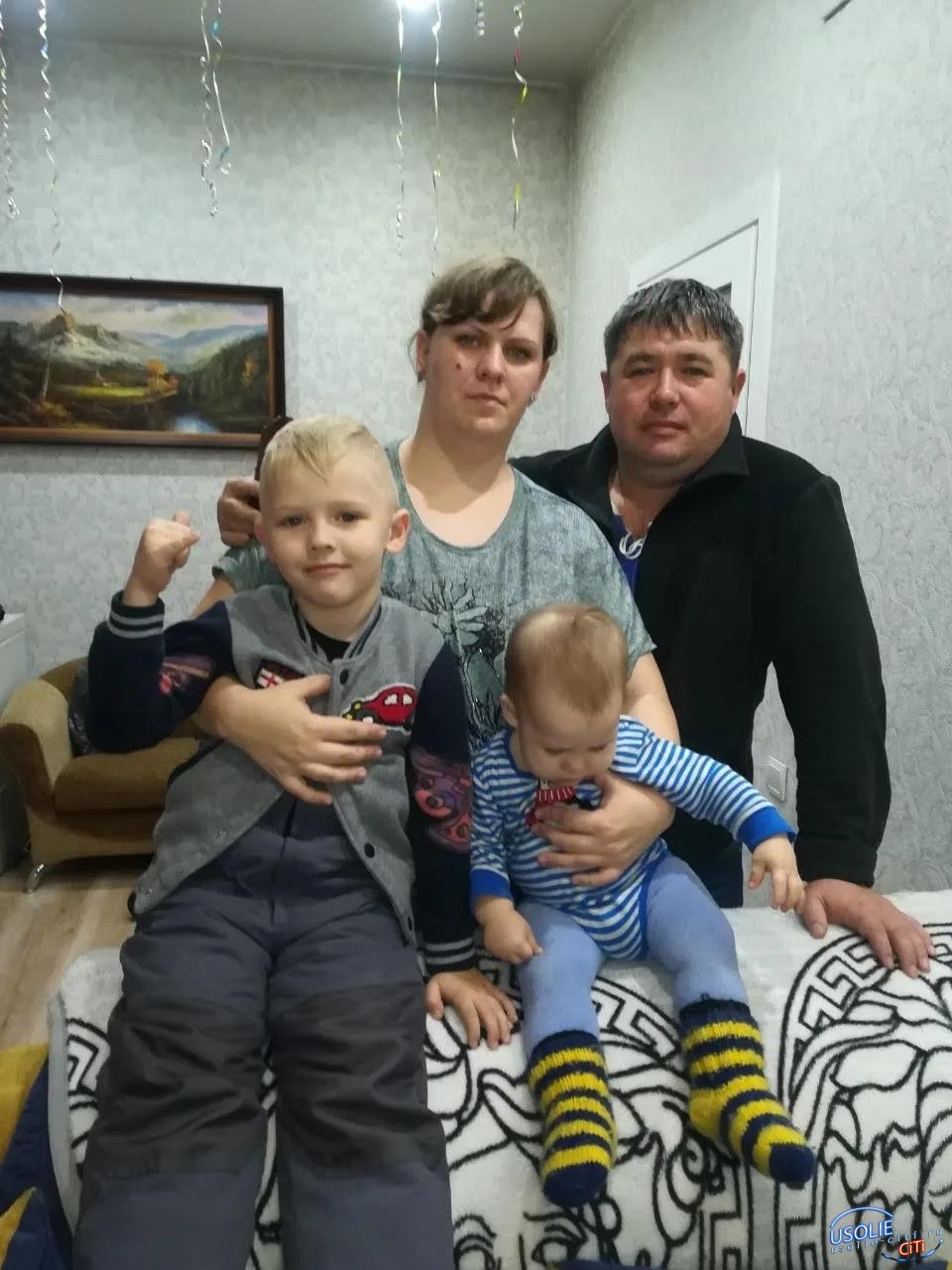 Семейный очаг усольчан Марии и Алексея Черепановых