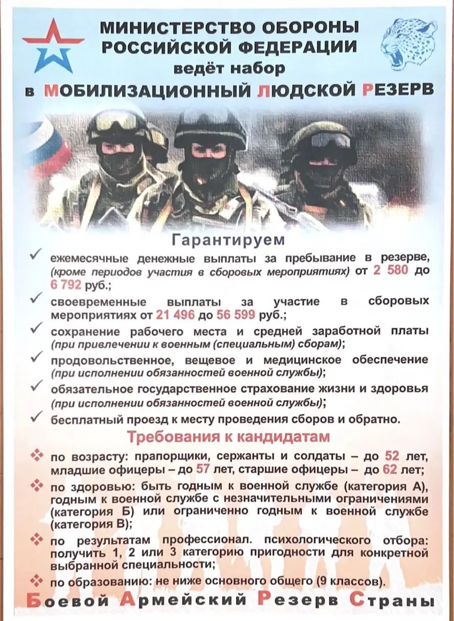 Усольский военкомат сообщает