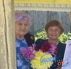 95 лет исполнилось жительнице поселка Тельма Нине Степановне Ивановой
