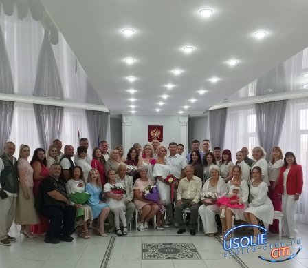 Серебряная свадьба усольских супругов Дмитриевых